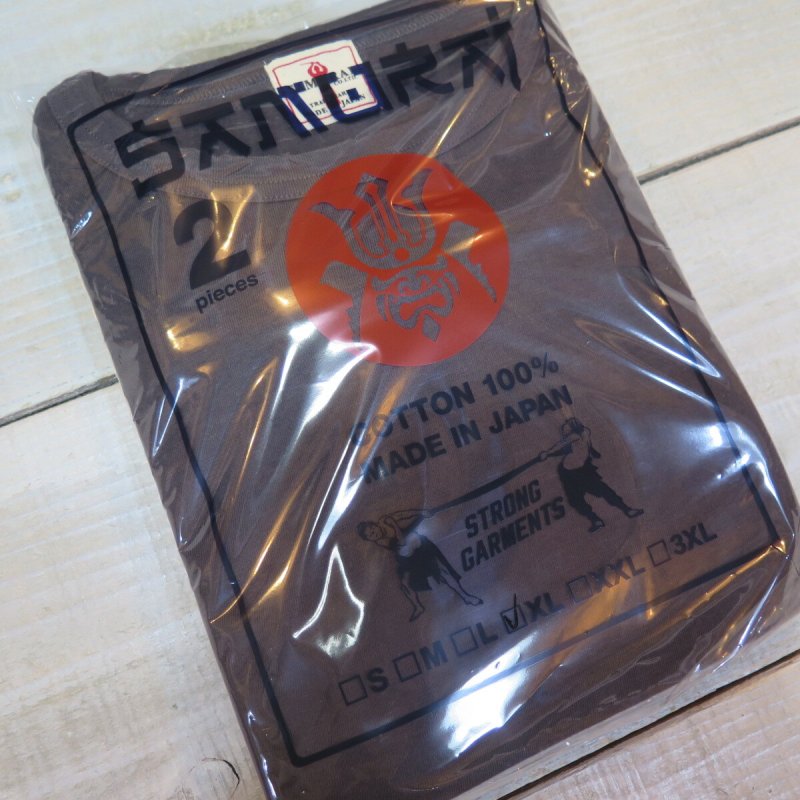 画像10: 【サムライジーンズ】 無地クルーネック 2パックTシャツ SAMURAI JEANS 2PST-01 日本製【送料無料】 (10)