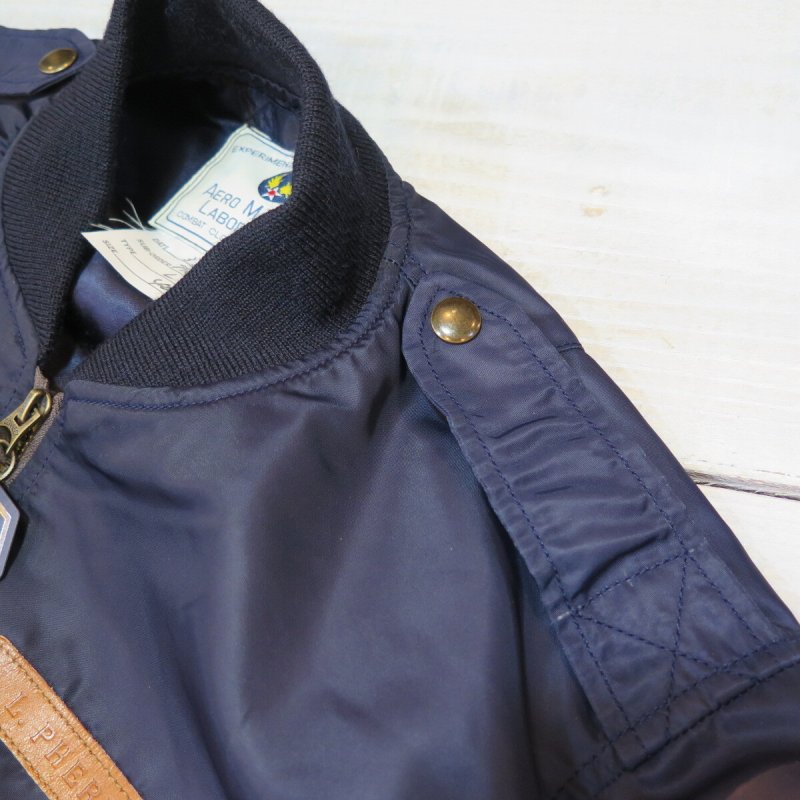 画像8: 【35周年フェローズ】  U.S.AIR FORCE L-2A(TEST)DECO   フライトジャケット テストサンプル   26S-L-2A(TEST)DECO 日本製【送料無料】 (8)