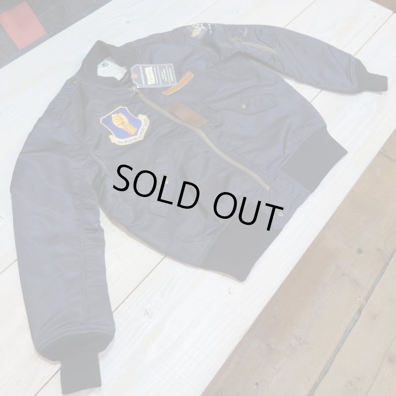 画像1: 【35周年フェローズ】  U.S.AIR FORCE L-2A(TEST)DECO   フライトジャケット テストサンプル   26S-L-2A(TEST)DECO 日本製【送料無料】 (1)