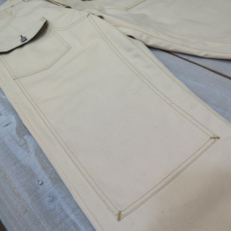 画像10: 【KIWAMI WWII】  ”極み”大戦モデル Undyed モディファイ ダブルニーブッシュパンツ 日本製 (10)