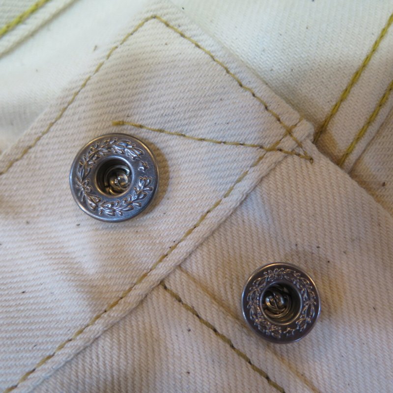 画像6: 【KIWAMI WWII】  ”極み”大戦モデル Undyed モディファイ ダブルニーブッシュパンツ 日本製 (6)