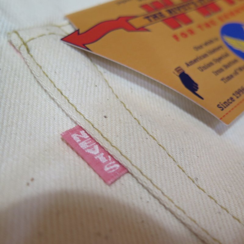 画像5: 【KIWAMI WWII】  ”極み”大戦モデル Undyed モディファイ ダブルニーブッシュパンツ 日本製 (5)