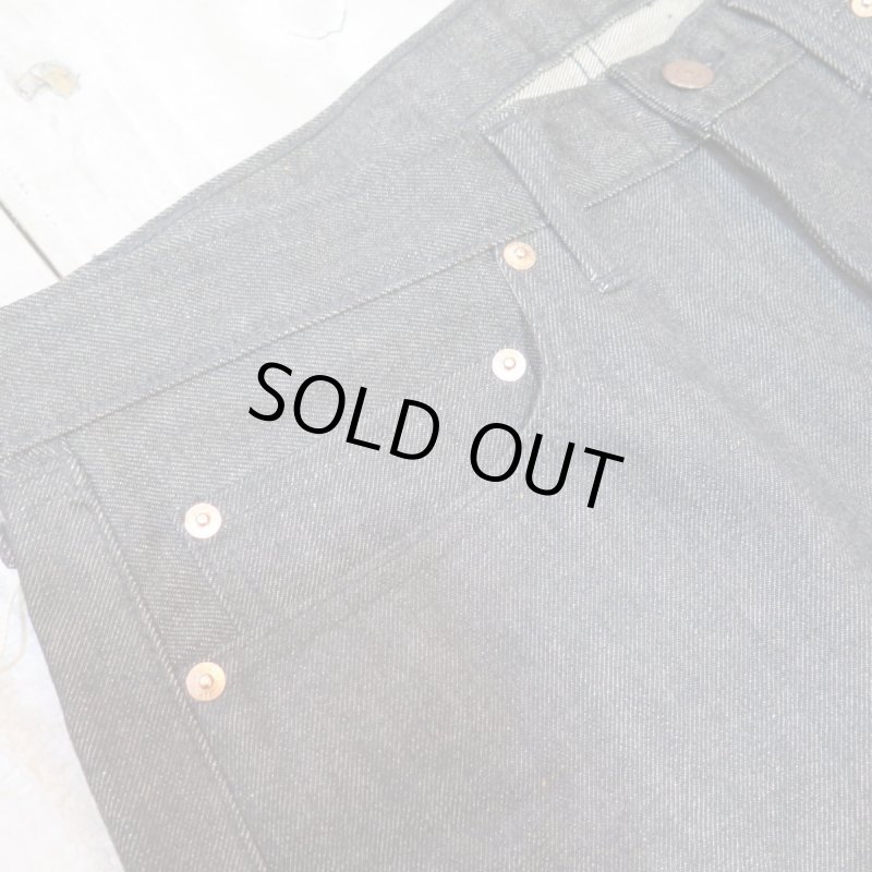 画像5: 【ドゥニーム 224】   66MODEL ブラックデニム ジーンズ   レングス30インチ仕様   DENIME 224-66B   日本製【送料無料】 (5)