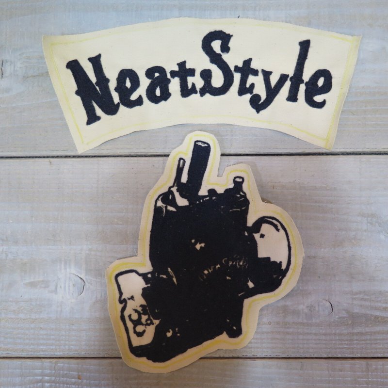 画像1: 【送料無料】 【受注製作】 【30th Anniversary patch】 30周年記念 ニートスタイル パッチ ハンドルミシン チェーン刺繍 (1)