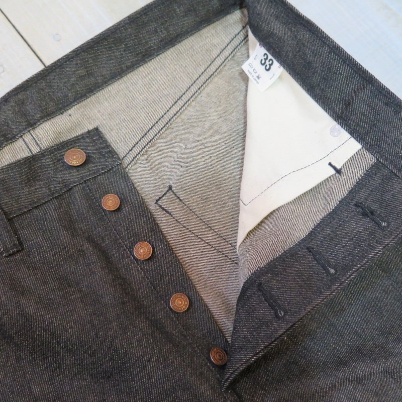 画像6: 【ドゥニーム 224】   66MODEL ブラックデニム ジーンズ   レングス30インチ仕様   DENIME 224-66B   日本製【送料無料】 (6)