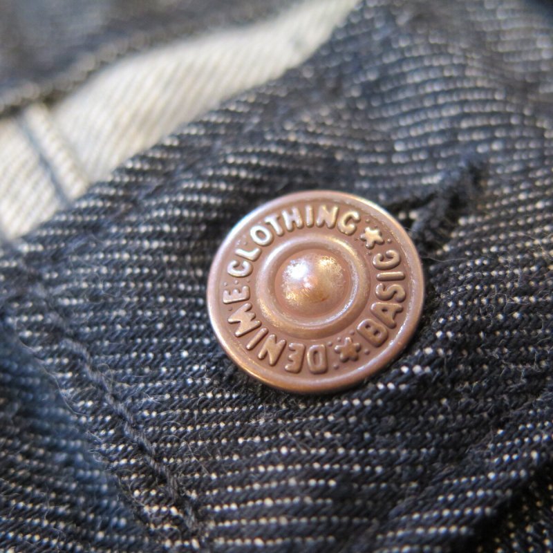 画像8: 【ドゥニーム 224】   66MODEL ブラックデニム ジーンズ   レングス30インチ仕様   DENIME 224-66B   日本製【送料無料】 (8)