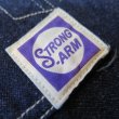 画像3: 【ジョングラッコー】  ストロングアーム リインフォース デニムオーバーオール   JG-41 Strongarm Reinforced Overalls   日本製【送料無料】 (3)