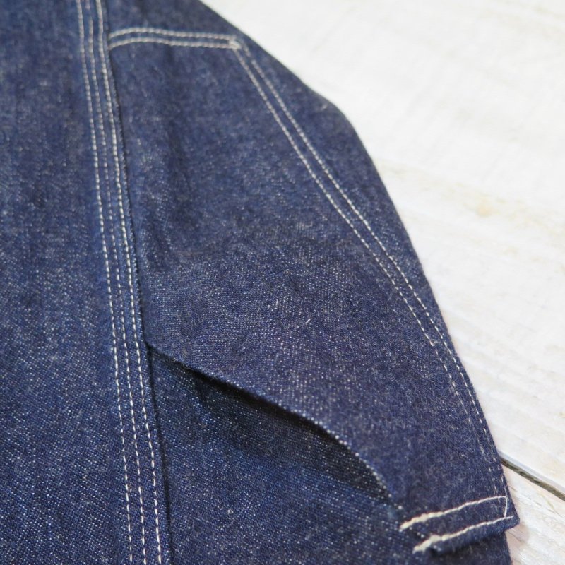 画像11: 【ジョングラッコー】  ストロングアーム リインフォース デニムオーバーオール   JG-41 Strongarm Reinforced Overalls   日本製【送料無料】 (11)