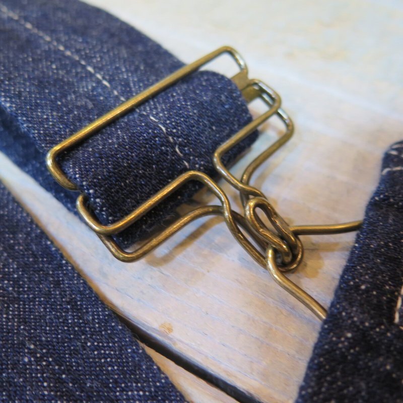 画像5: 【ジョングラッコー】  ストロングアーム リインフォース デニムオーバーオール   JG-41 Strongarm Reinforced Overalls   日本製【送料無料】 (5)