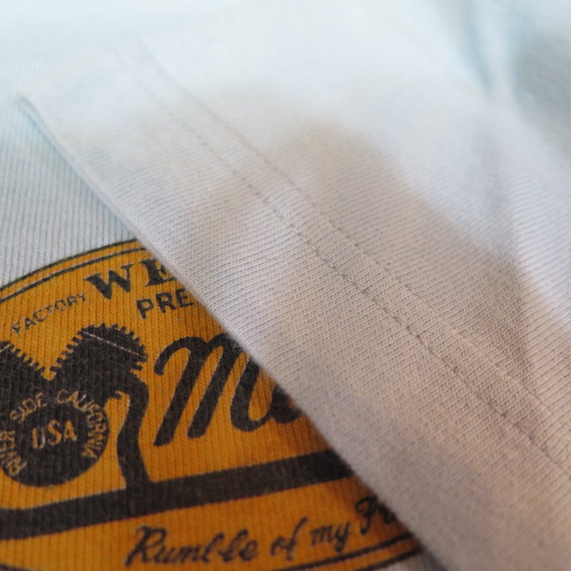 画像5: 【送料無料】【ウエストライド】   ヘビー ウェイト マフラーメーカー   半袖プリントTシャツ   WEST RIDE PT.TEE.26-06   日本製 (5)