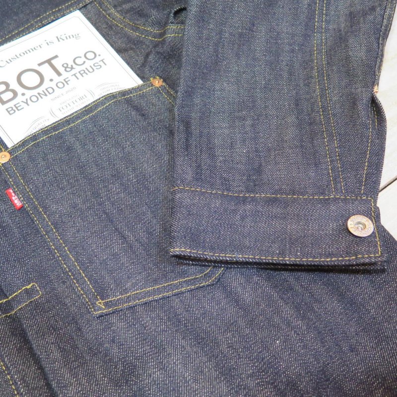 画像6: 【ブリッジオブザタイムス】 S806XX 大戦モデル デニムジャケット   B.O.T WW2model 日本製 (6)