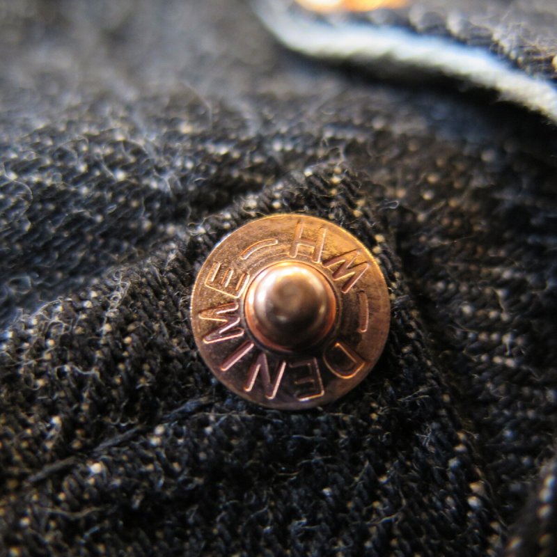 画像6: 【ドゥニーム 224】   66MODEL ブラックデニム ジーンズ   ワンウォシュ レングス30インチ仕様   DENIME 224-66B   日本製【送料無料】  (6)