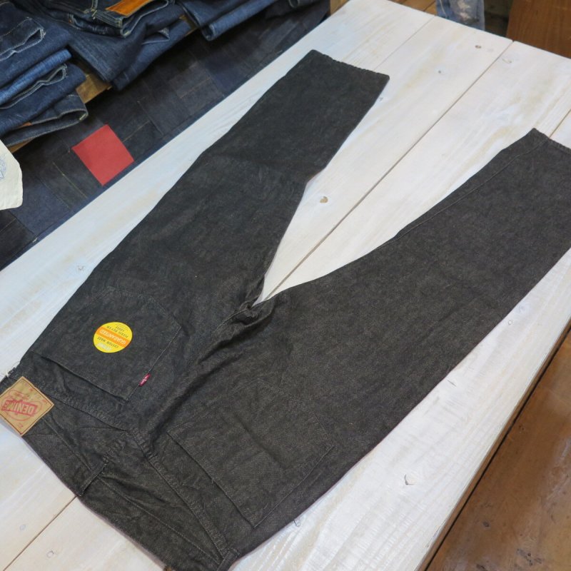 画像3: 【ドゥニーム 224】   66MODEL ブラックデニム ジーンズ   ワンウォシュ レングス30インチ仕様   DENIME 224-66B   日本製【送料無料】  (3)