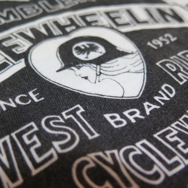 画像10: 【送料無料】【ウエストライド】   ヘビー ウェイト FOR THE RUMBLER   半袖プリントTシャツ   WEST RIDE PT.TEE.26-05   日本製  (10)