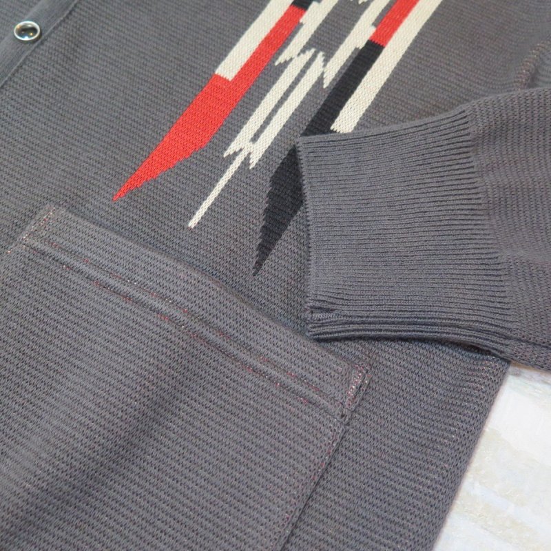 画像6: 【ウエストライド】  ネイティブ柄 カーディガン ジャガード織り   WEST RIDE NATIVE CARDIGAN  日本製【送料無料】 (6)