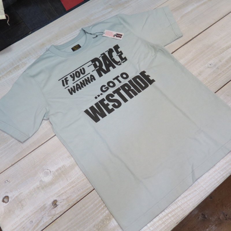 画像9: 【ウエストライド】  サイドバルブ ヘビーウェイト 半袖プリントTシャツ   WEST RIDE 日本製【送料無料】 (9)