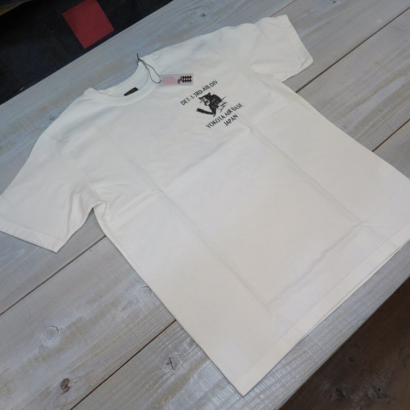 画像4: 【ウエストライド】  YOKOTA AIR BASE    ヘビーウェイト 半袖プリントTシャツ   WEST RIDE 日本製【送料無料】 (4)