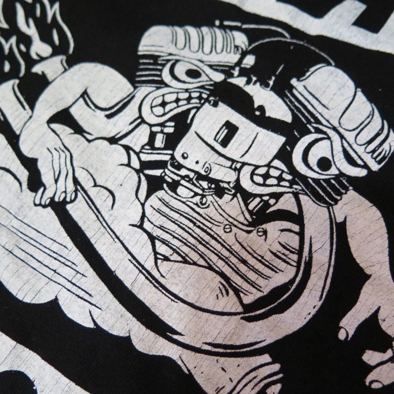 画像5: 【ウエストライド】  サイドバルブ ヘビーウェイト 半袖プリントTシャツ   WEST RIDE 日本製【送料無料】 (5)