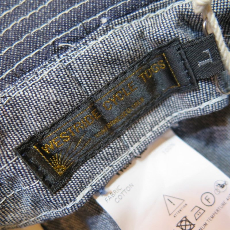 画像3: 【送料無料】  【WEST RIDE】   ウエストライド   デニム アーミーハット   日本製  (3)