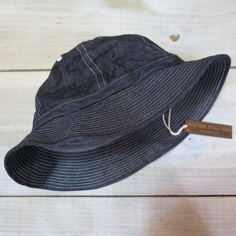 画像5: 【送料無料】  【WEST RIDE】   ウエストライド   デニム アーミーハット   日本製  (5)