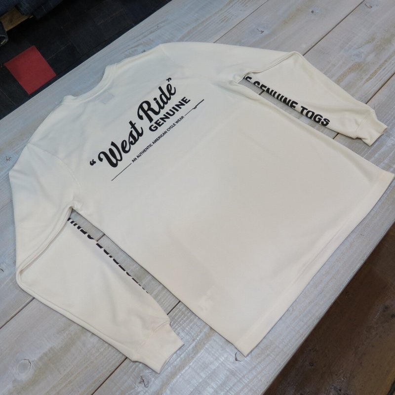 画像3: 【ウエストライド】   パワードライ ロングスリーブＴシャツ   WEST RIDE POWERDRYLONGTEE-1   日本製【送料無料】  (3)