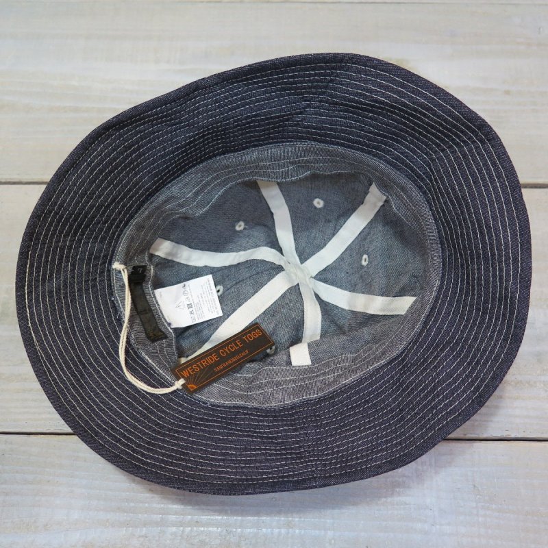 画像9: 【送料無料】  【WEST RIDE】   ウエストライド   デニム アーミーハット   日本製  (9)