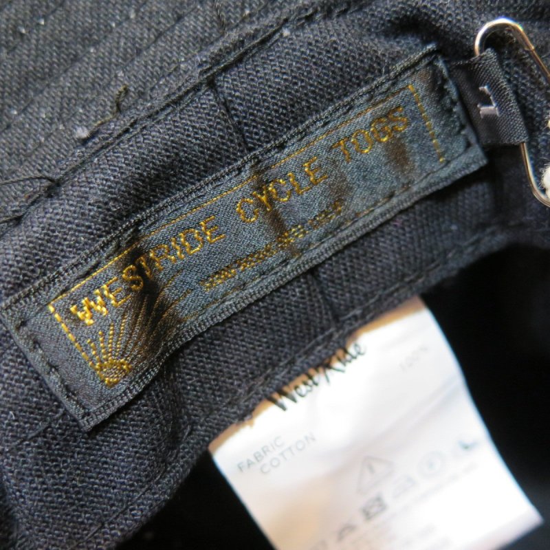 画像2: 【送料無料】  【WEST RIDE】   ウエストライド   デニム アーミーハット   日本製  (2)