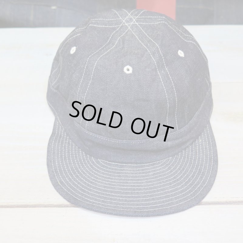 画像2: 【送料無料】   【ウエストライド】   デニム アーミーキャップ   WEST RIDE ARMY CAP   日本製 (2)