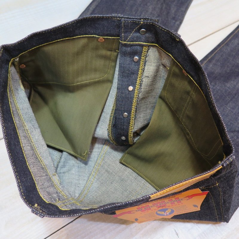 画像9: 【2回払い適用品】 【KIWAMI WWII】 ”極み”大戦モデル ストレート デニムパンツ 日本製 (9)