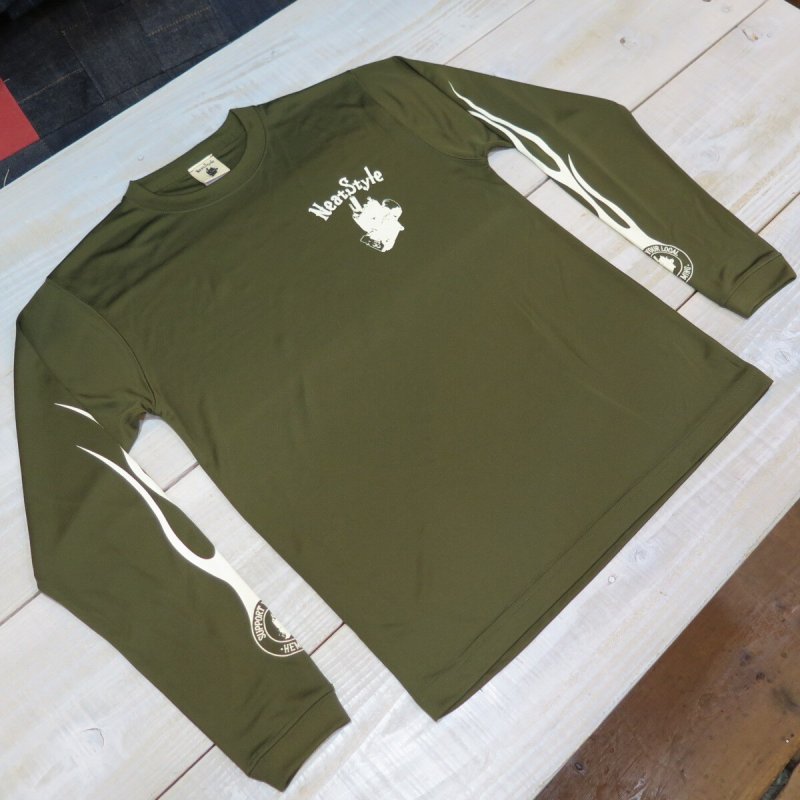 画像4: 【送料無料】 【Neat Style】 ニートスタイル ドライ&シルキー ロングスリーブTシャツ  (4)