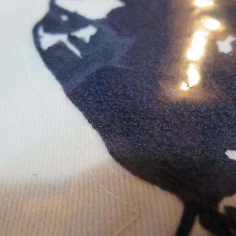 画像3: 【30th Anniversary patch】 30周年記念特別価格  ニートスタイル パッチ刺繍2枚セット ハンドルミシン/チェーン刺繍 日本製【送料無料】 (3)