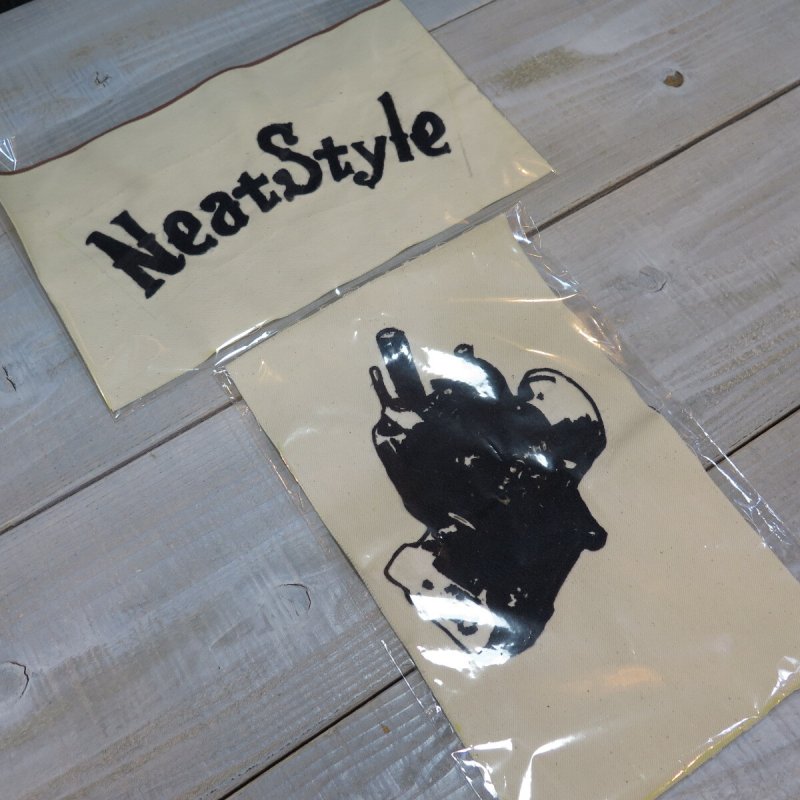 画像1: 【30th Anniversary patch】 30周年記念特別価格  ニートスタイル パッチ刺繍2枚セット ハンドルミシン/チェーン刺繍 日本製【送料無料】 (1)