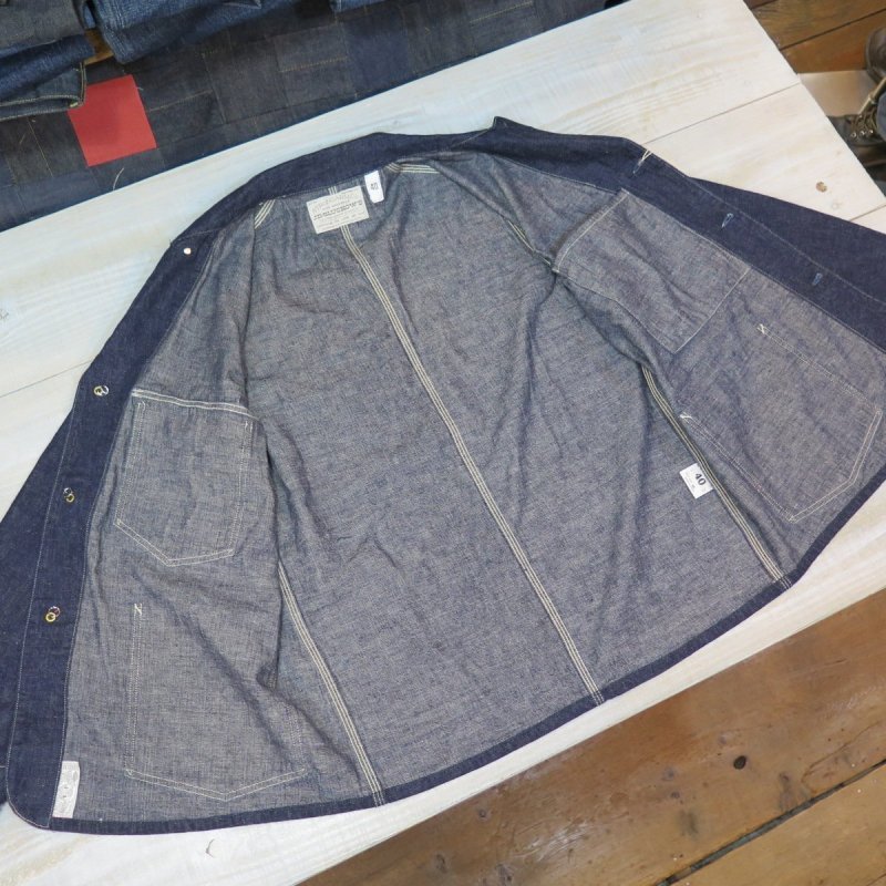 画像11: 【ジョングラッコー】  ストロングアーム   1930's ネバーロストジャケット   デニムカバーオール   JG-03 1930s Neverlost Jacket   日本製【送料無料】  (11)