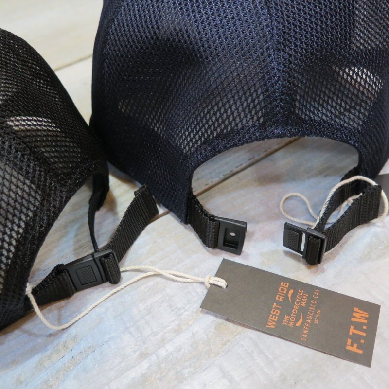 画像10: 【ウエストライド】  FREE WHEELIN RIDERS メッシュキャップ   WEST RIDE 日本製【送料無料】 (10)