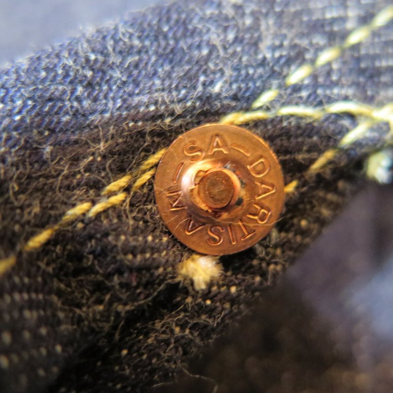 画像6: 【ステュディオ・ダ・ルチザン】  大戦デニムジャケット   STUDIO D'ARTISANS S SD-401   日本製【送料無料】 (6)