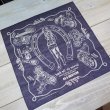 画像2: 【送料無料】  【ウエストライド】   モーターサイクル プリント バンダナ    WESTRIDE SUVIVE BANDANA   日本製  (2)