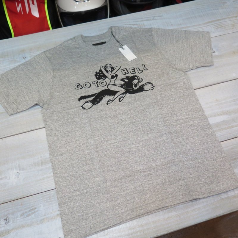 画像8: 【ウエストライド】   GO TO HELL   ビンテージボディ 半袖プリントTシャツ   WEST RIDE V.PT.TEE.26-02   日本製【送料無料】  (8)