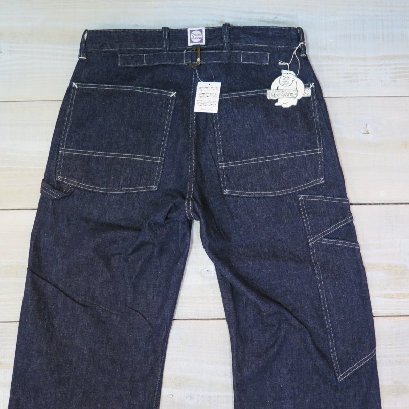画像10: 【ジョングラッコー】   1904's ストロングアーム   アイアンワーカートラウザー ワンウォシュ   John Gluckow JG-012   Ironworkers Trousers   日本製【送料無料】 (10)