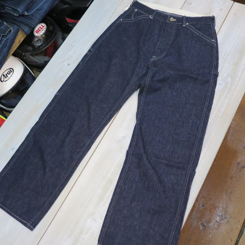 画像2: 【ジョングラッコー】   1904's ストロングアーム   アイアンワーカートラウザー ワンウォシュ   John Gluckow JG-012   Ironworkers Trousers   日本製【送料無料】 (2)