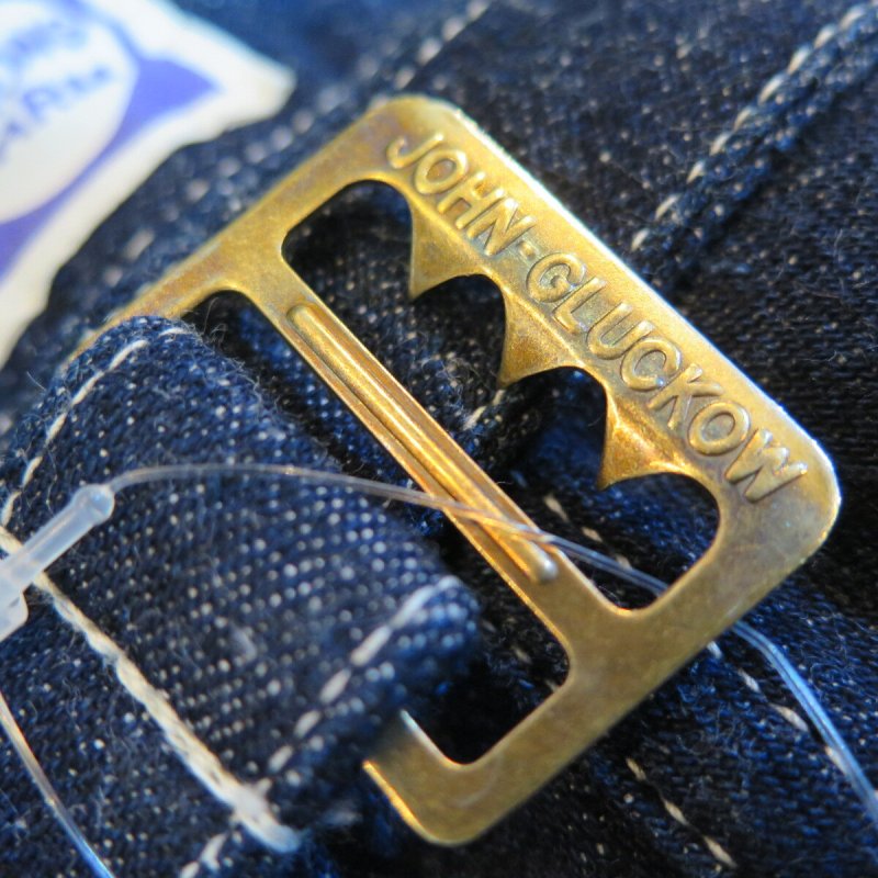 画像9: 【ジョングラッコー】   1904's ストロングアーム   アイアンワーカートラウザー ワンウォシュ   John Gluckow JG-012   Ironworkers Trousers   日本製【送料無料】 (9)