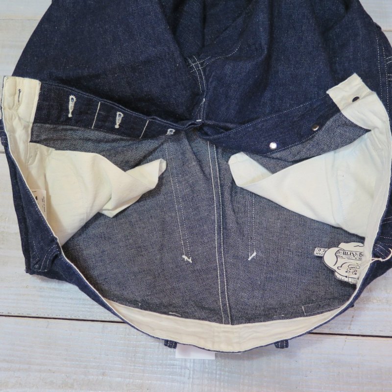 画像13: 【ジョングラッコー】   1904's ストロングアーム   アイアンワーカートラウザー ワンウォシュ   John Gluckow JG-012   Ironworkers Trousers   日本製【送料無料】 (13)