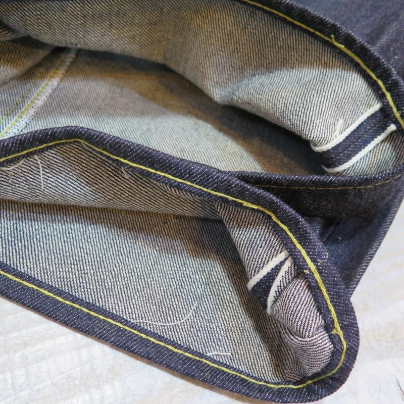 画像13: 【近日入荷】 ＝BIG SIZE＝ 【HIZUMI WWII】  S911XX 1940's model ”歪み”大戦モデル デニムパンツ オール月桂樹ボタン 日本製 (13)