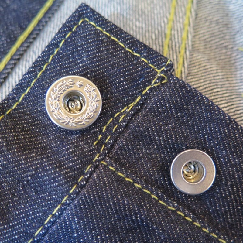 画像7: 【11月上がり予定】 ＝BIG SIZE＝ 【HIZUMI WWII】  S911XX 1940's model ”歪み”大戦モデル デニムパンツ 新大戦生地 日本製 (7)