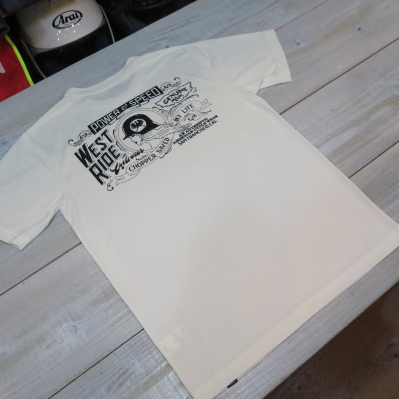 画像5: 【ウエストライド】  POWER AND SPEED   パワードライTシャツ   WEST RIDE    POWER DRY TEE-2   日本製【送料無料】 (5)