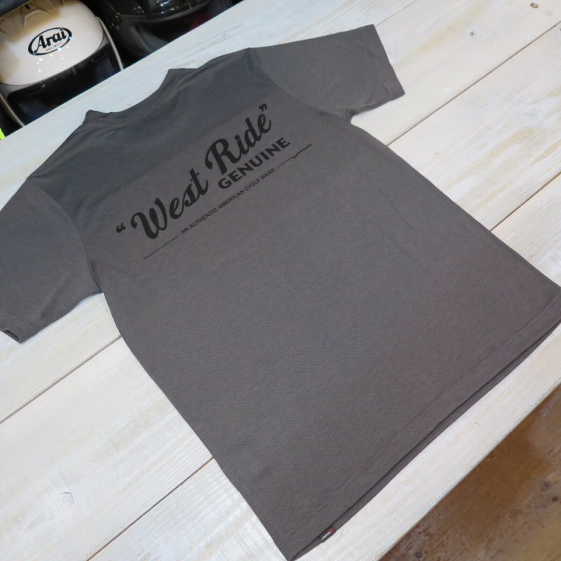 画像7: 【ウエストライド】  WR GENUINE パワードライTシャツ   WEST RIDE    POWER DRY TEE-1   日本製【送料無料】 (7)
