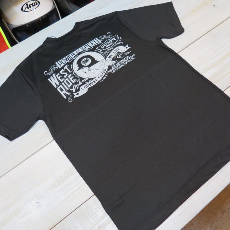 画像3: 【ウエストライド】  POWER AND SPEED   パワードライTシャツ   WEST RIDE    POWER DRY TEE-2   日本製【送料無料】 (3)