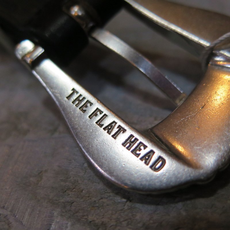 画像8: 【フラットヘッド】 3ピース ウエスタンベルト  クロムエクセルレザー ブラック THE FLAT HEAD  FN-BE-L006   日本製【送料無料】 (8)
