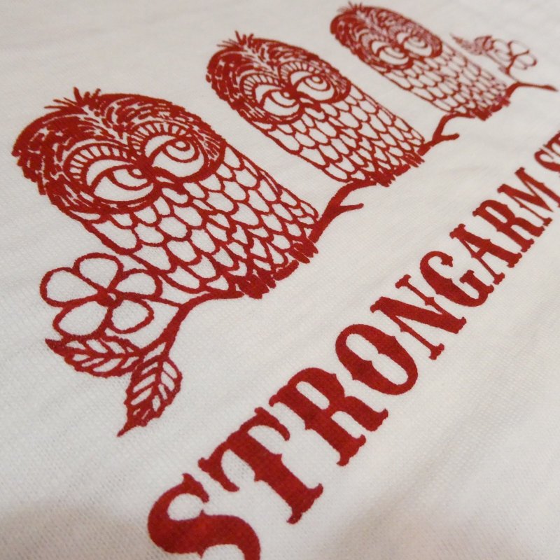 画像7: 【ジョングラッコー/ストロングアーム】 ストロングアーム オウルズ 半袖T John Gluckow Lot.JG-CS06 日本製【送料無料】 (7)