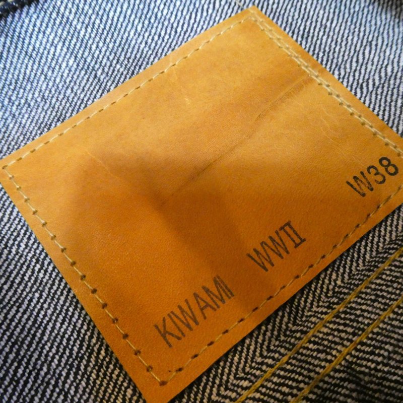 画像3: 【即発送可】 【KIWAMI WWII】 ”極み”大戦モデル  デニムジャケット ガチャ/1枚袖 日本製 (3)