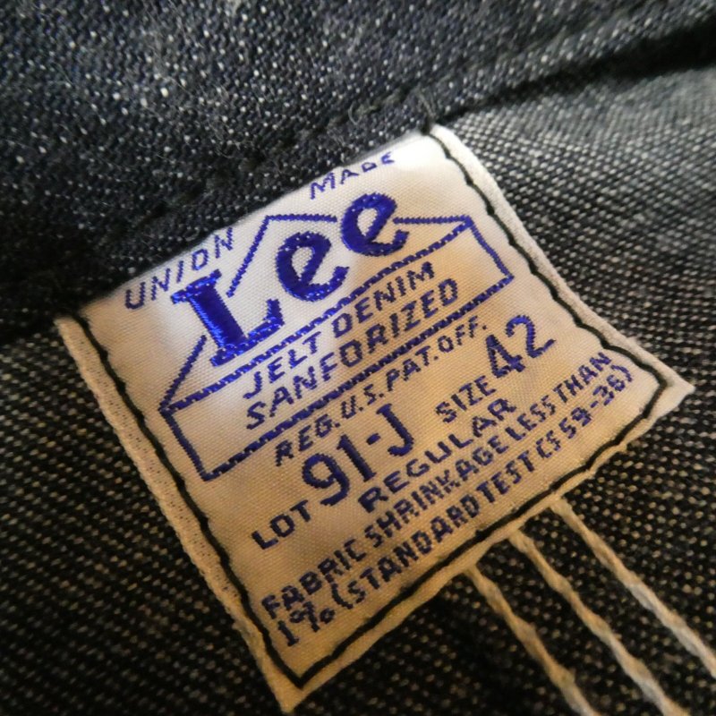 画像3: 【Lee THE ARCHIVE】 1947 OVERALL JACKET 91-J リー デニムカバーオール 日本製【送料無料】 (3)